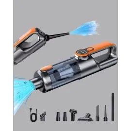 Mini El Süpürgesi Çok Başlıklı Kablosuz Vakum Güçlü Emiş Numaratör Hediyeli