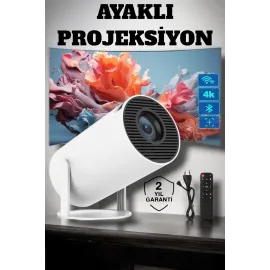 Usb Ve Kablosuz Bağlantı Özellikli 5000 Saat Ampul Ömürlü Projeksiyon