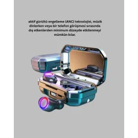 Dahili Mikrofonlu Kablosuz Kulaklık – Net Görüşme Kalitesi