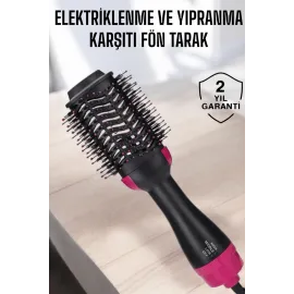 220°C’Ye Kadar Isınan, Hacim Ve Yıpranma Karşıtı Profesyonel Fön Tarağı