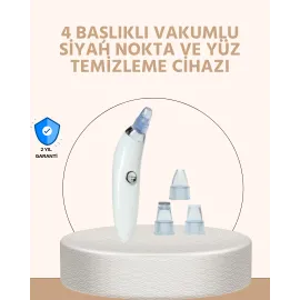 Güçlü Vakumlu Siyah Nokta Temizleyici – Cilt Pürüzlerini Gideren