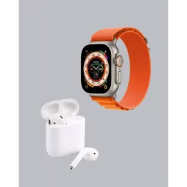 Akıllı Saat Ve Kablosuz Kulaklık Ios Android Uyumlu Teknoloji Seti