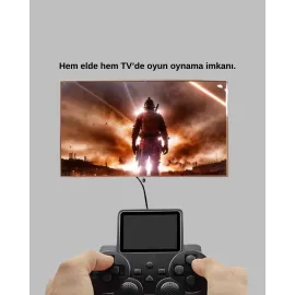 HDMI Destekli S10 Gamepad 520 Oyunlu TV’ye Bağlanabilir Atari 2025 Model
