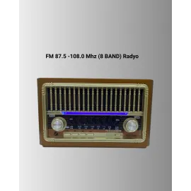 Ahşap Görünümlü Masaüstü Bluetooth Cihaz