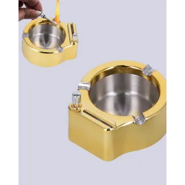 Çakmaklı Küllük Paslanmaz Metal Dayanıklı Tasarım