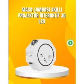 Uzaktan Kumandalı Zamanlayıcılı Galaksi Yıldız Projektörü