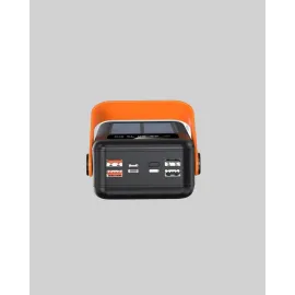 80000 mAh Güneş Enerjili Powerbank 4 Kablolu Type C Lightning Micro USB