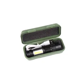 Taşınabilir Şarjlı LED Fener - 4 Modlu, 2000LM, Ayarlanabilir Odak