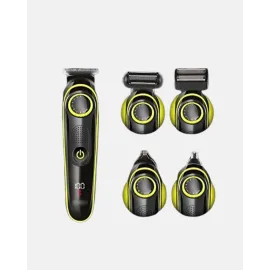 5’i 1 Arada Şarjlı Erkek Bakım Seti LED Göstergeli ve Suya Dayanıklı