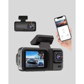 Full Hd 3'lü Araç Kamerası Geri Görüş Destekli Park Modlu 1080P Dvr