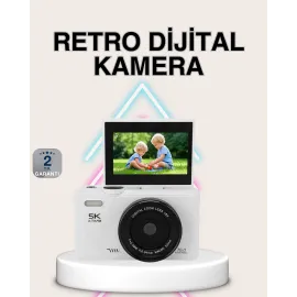 5K Dijital Kamera Otofokus Wifi Aktarım Ve 18X Dijital Zoom