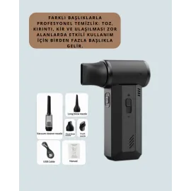 Turbo Motorlu Çok Amaçlı Temizlik ve Soğutma Cihazı