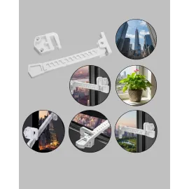 Pencere Güvenlik Kilidi Açılma Sınırlayıcı Aparat 2 Adet