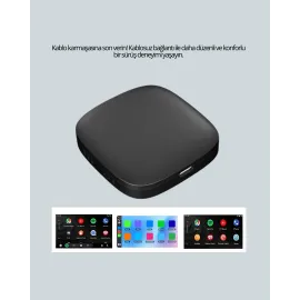 Usb Girişli Tak Çalıştır Kablosuz Android Auto Cihazı