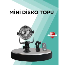 Uzaktan Kumandalı RGB Disko Projektör Işığı