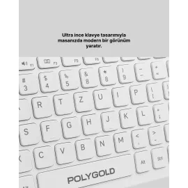 Kablosuz Klavye Mouse Takımı - Ergonomik, Sessiz Ve Enerji Tasarruflu