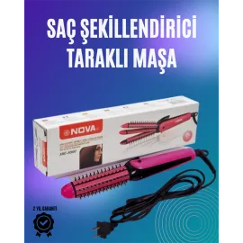 Fön ve Tarama İşlemini Birleştiren Pratik Saç Tarağı