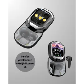 Kişiselleştirilebilir Led Ekranlı Bluetooth Kulaklık – Oyun & Müzik Modlu
