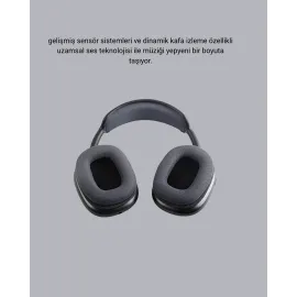 Kablosuz Kulak Üstü Kulaklık – H1 Çipli, Üç Mikrofonlu, 5 Saat Kesintisiz Dinleme