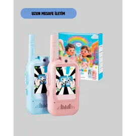 Görüntülü Walkie Talkie Çocuklar İçin Video İnterkomlu Oyuncak