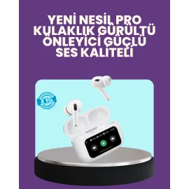 Tüm Telefonlarla Uyumlu ANC Özellikli Dokunmatik Bluetooth Kulaklık