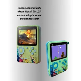 G5 Taşınabilir Retro Oyun Konsolu – Çocuk Ve Yetişkinler İçin