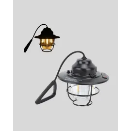 Taşınabilir Retro Çam Konisi Kamp Lambası Gece Işığı Su Geçirmez