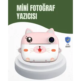 64Gb Tf Kart Destekli Çoklu Dil Seçeneği Sunan Anında Baskı Kamera