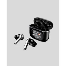 Bluetooth 5.3 ANC Kablosuz Kulaklık – Dokunmatik Kontrol, Dijital Ekran ve Uzun Pil Ömrü