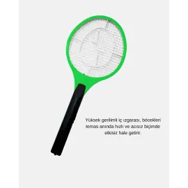 Pil Ile Çalışan Elektronik Sinek Öldürücü – Çocuk Ve Evcil Hayvan Dostu Tasarım