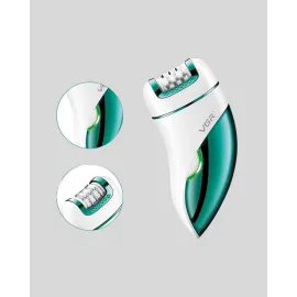 3 In 1 Epilatör Metal Başlıklı Ipx5 Su Geçirmez 90 Dakika Şarjlı Epilasyon Cihazı