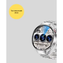 Akıllı Saat Amoled Ekran Bluetooth Aramalı – Nabız, Uyku Ve Spor Takipli