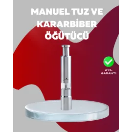 Ergonomik Tasarımlı, Nem Geçirmez Kapaklı Baharat Öğütücü
