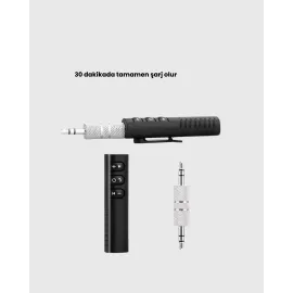 Kablosuz Ses Çözümü – 3.5Mm Jaklı Bluetooth Müzik Alıcısı