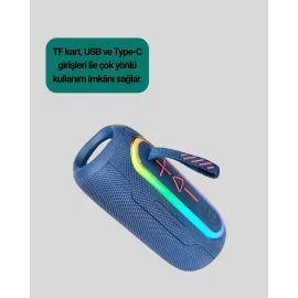 Uzun Pil Ömürlü Bluetooth 5.1 Hoparlör