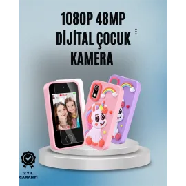 1080p HD Video Kaydı ve 2,8” Dokunmatik Ekran – Çocuklar İçin Gerçekçi Görüntü Deneyimi