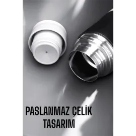 500 Ml Kapasiteli Taşınabilir Basınçlı Termos Seti Günlük Kullanım Için İdeal