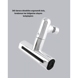 ABS Pirinç Alaşımlı Musluk Başlığı 4 Modlu 360° Dönebilen ve Ekonomik