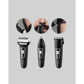 İnsua Erkek Bakım Seti – 3 Başlıklı Şarjlı Tıraş Makinesi, 60 Dakika Kablosuz Kullanım