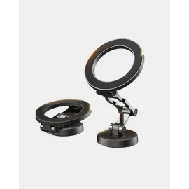 360° Dönebilen Katlanır Manyetik Araç Telefon Tutucu – Magsafe Uyumlu, Kompakt Ve Şık Tasarım