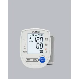 Şarjlı ve Pilli Bilek Tansiyon Ölçer Dijital Ekran Hafıza Kayıtlı