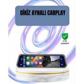 Ön Arka Kameralı Dokunmatik Dikiz Aynası 170° Geniş Açı