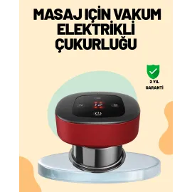 4’Ü 1 Arada Elektrikli Çukurluk Masaj Seti Isı Masaj Ve Kırmızı Işık