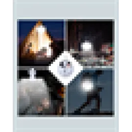 Katlanabilir Güneş Enerjili Led Kamp Lambası Usb Şarjlı