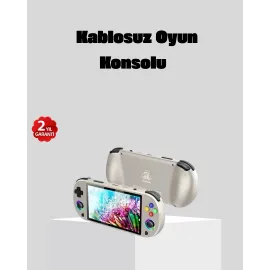 5 İnç Ips Ekranlı Retro Oyun Konsolu – 6 Saat Kesintisiz Oyun Deneyimi