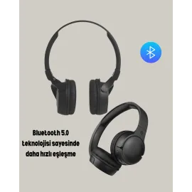 Katlanabilir Usb-C Şarjlı Bluetooth Kulaklık