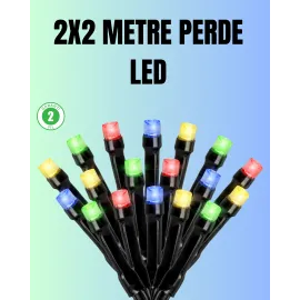 Su Geçirmez Pil Çalışan Led Perde Işık – İç Ve Dış Mekan