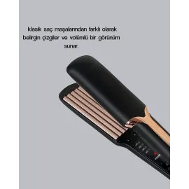 Tost Model Saç Şekillendirici Hızlı Isınan Isı Ayarlı