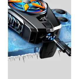 Oyunlar İçin Güçlü Telefon Soğutucu Fan Dijital Ekranlı