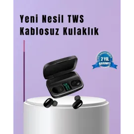 22 Kez Şarj İmkanı Sunan A10S Tws Bluetooth Stereo Kulaklık